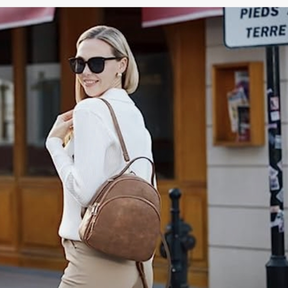 RARE* Vintage Margot Leather mini backpack